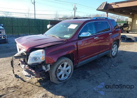 2016 GMC Terrain Slt z USA, uszkodzony, nr VIN 2GKFLUEK9G6222920